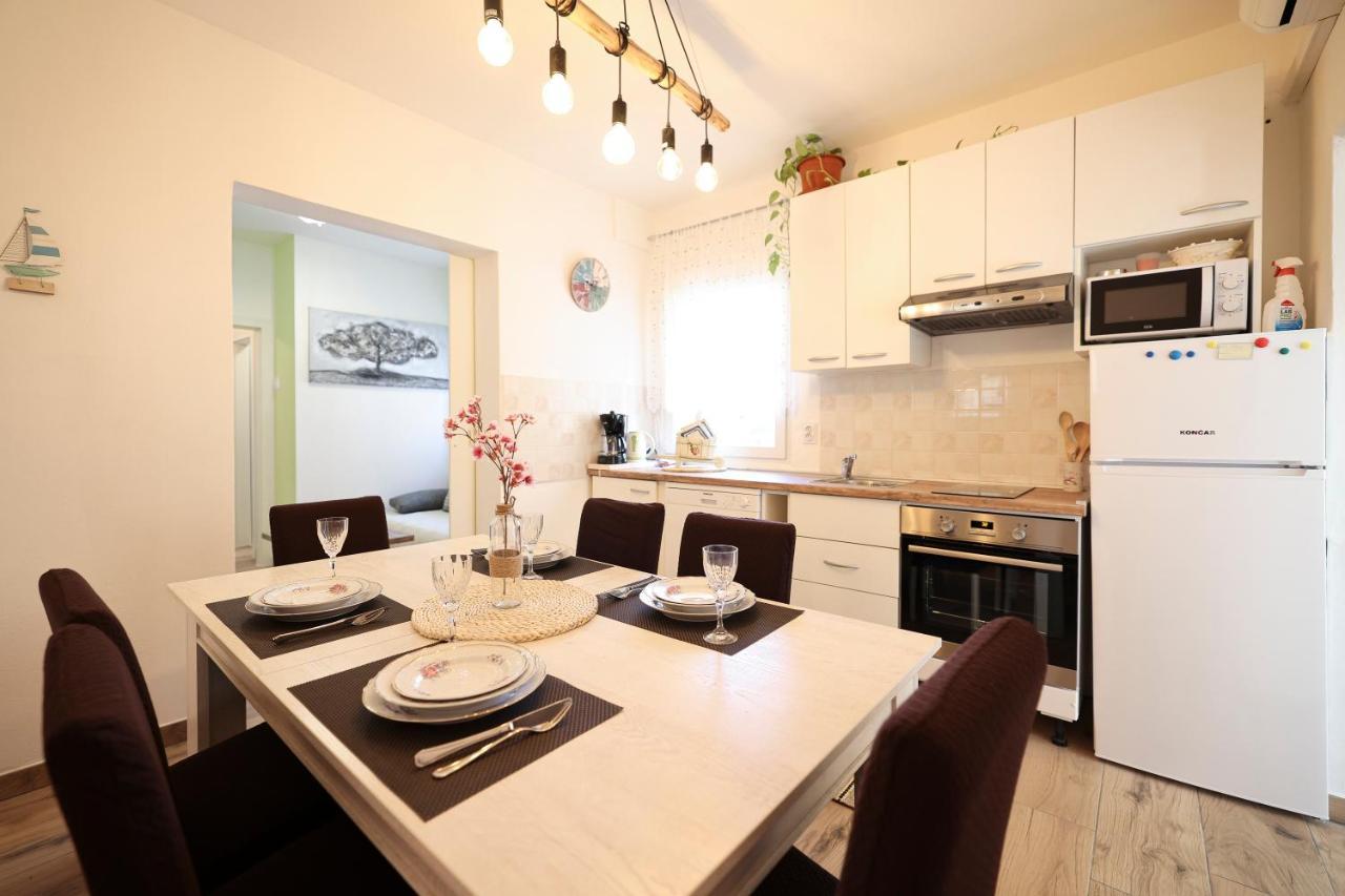 Apartment Rustica Zadar With Exclusive Use Of The Pool-Ground Floor Exterior photo