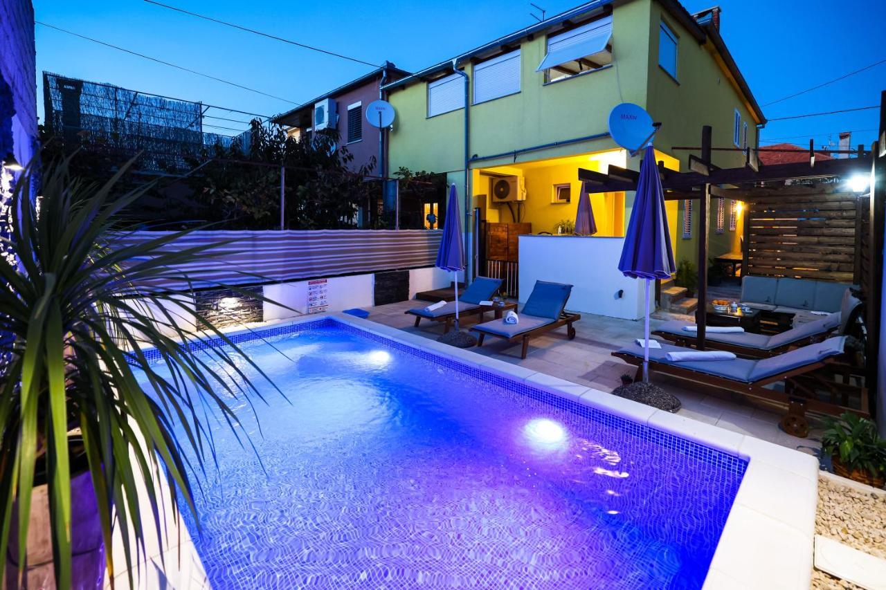 Apartment Rustica Zadar With Exclusive Use Of The Pool-Ground Floor Exterior photo