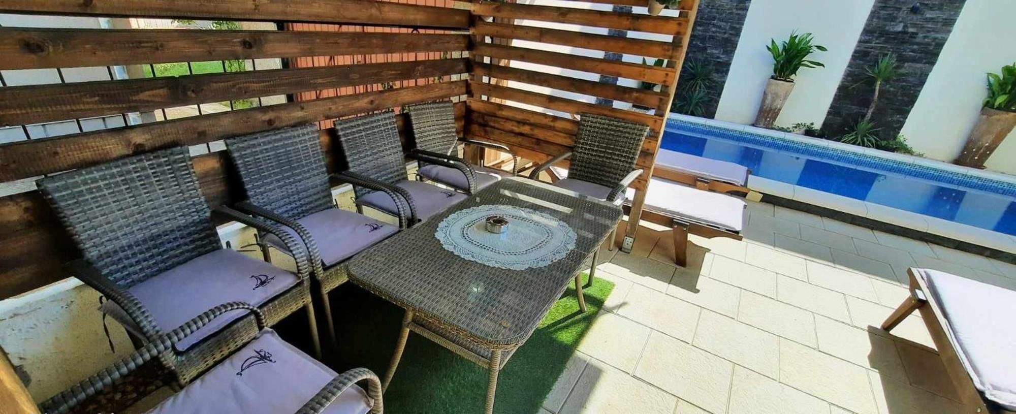 Apartment Rustica Zadar With Exclusive Use Of The Pool-Ground Floor Exterior photo